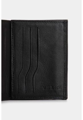 Billetera De Cuero Para Hombre Creta 2 Billetera De Cuero Para Hombre Creta 2 Negro VÉLEZ