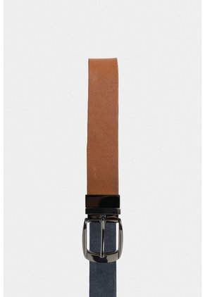 Cinturón Doble Faz Adel De Cuero Liso Para Hombre Punta Asimétrica Cinturón Doble Faz Adel De Cuero Liso Para Hombre Punta Asimétrica Miel 32 VÉLEZ