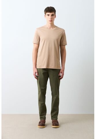 Camiseta Micropima Arizona Para Hombre Semi Ajustada Camiseta Micropima Arizona Para Hombre Semi Ajustada Crepe S VÉLEZ Vélez