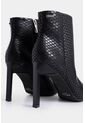 Botines Black De Cuero Para Mujer Snake Botines Black De Cuero Para Mujer Snake Negro 38 VÉLEZ de Vélez