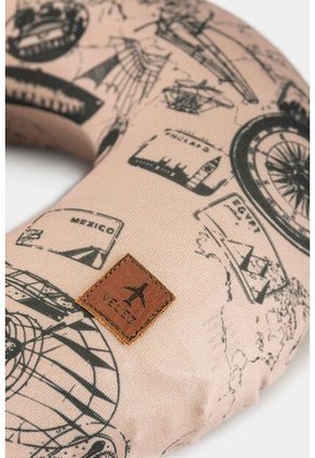 Cojín Viajero Estampado Priper Cojín Viajero Estampado Priper Beige Vélez