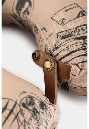 Cojín Viajero Estampado Priper Cojín Viajero Estampado Priper Beige Vélez