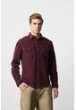 Sobrecamisa Alcor Manga Larga Para Hombre Semi Fitted Sobrecamisa Alcor Manga Larga Para Hombre Semi Fitted Vinotinto XL VÉLEZ de Vélez
