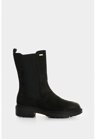 Botas En Cuero Para Mujer Paracas Botas En Cuero Para Mujer Paracas Negro 35 VÉLEZ Vélez