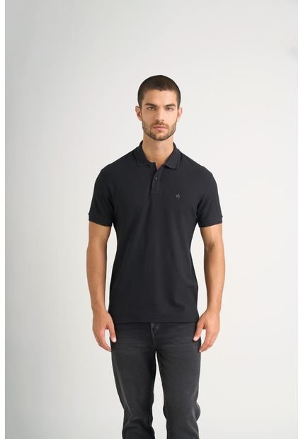 Polo Summer Para Hombre Semi Ajustada Polo Summer Para Hombre Semi Ajustada Negro XL Vélez