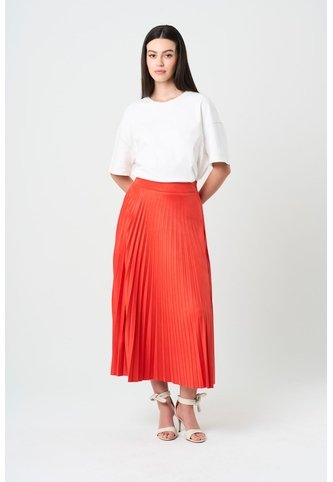 Falda Plisada Alma Para Mujer Tejido De Punto Falda Plisada Alma Para Mujer Tejido De Punto Coral 10 VÉLEZ Vélez