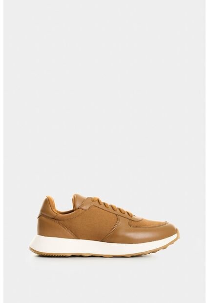 Tenis En Lona Y Cuero Para Mujer Miski Tenis En Lona Y Cuero Para Mujer Miski Miel 38 VÉLEZ