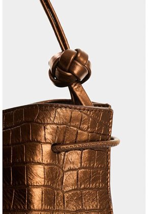 Bowling De Cuero Folia Para Mujer Aromia Bowling De Cuero Folia Para Mujer Aromia Bronce VÉLEZ