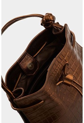 Bowling De Cuero Folia Para Mujer Aromia Bowling De Cuero Folia Para Mujer Aromia Bronce VÉLEZ