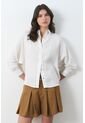 Camisa Peonia Para Mujer Manga Murciélago Camisa Peonia Para Mujer Manga Murciélago Perla M VÉLEZ de Vélez