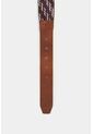 Cinturón Unifaz De Cuero Y Cordón Para Hombre Ciruela Cinturón Unifaz De Cuero Y Cordón Para Hombre Ciruela Brandy 34 VÉLEZ de Vélez