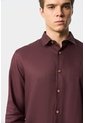 Camisa Manga Larga En Lino Para Hombre Silueta Semi Ajustada Camisa Manga Larga En Lino Para Hombre Silueta Semi Ajustada Vinotinto S VÉLEZ de Vélez