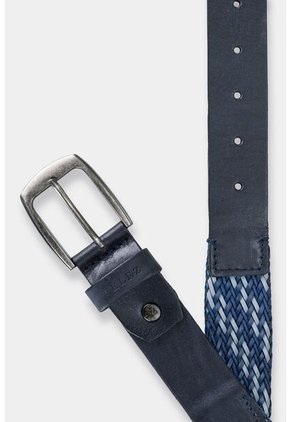 Cinturón Unifaz De Cuero Y Cordón Para Hombre Ciruela Cinturón Unifaz De Cuero Y Cordón Para Hombre Ciruela Azul Oscuro 36 VÉLEZ