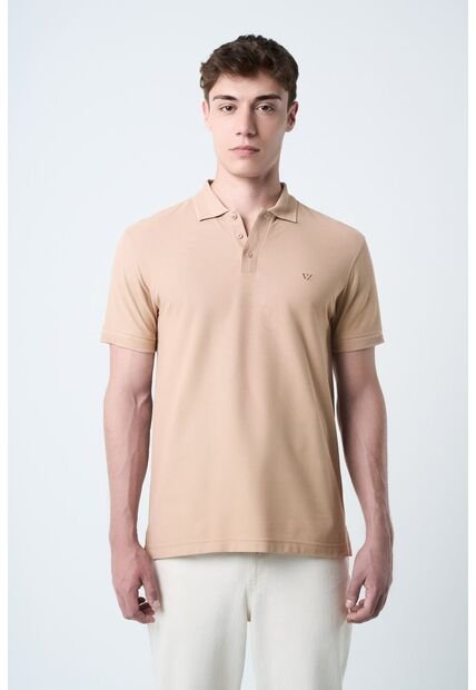 Polo Para Hombre Semi Fit Detalle Jacquard Polo Para Hombre Semi Fit Detalle Jacquard Arena XXL VÉLEZ