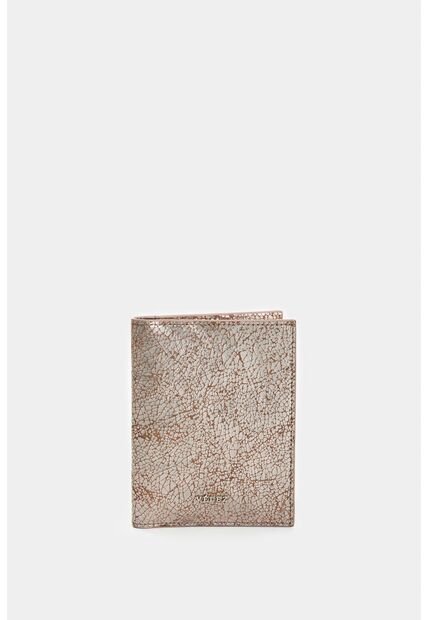 Porta Pasaporte De Cuero Folia Para Mujer Gem Porta Pasaporte De Cuero Folia Para Mujer Gem Plata VÉLEZ