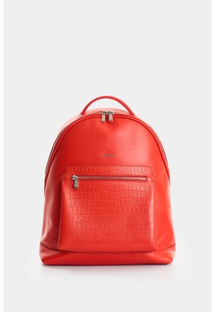 Morral De Cuero Grabado Para Mujer Floral Morral De Cuero Grabado Para Mujer Floral Rojo VÉLEZ