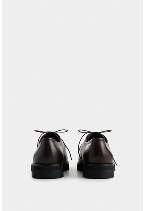 Zapatos De Cordón Acacia De Cuero Para Hombre Vena Tejida Zapatos De Cordón Acacia De Cuero Para Hombre Vena Tejida Cafe 43 VÉLEZ
