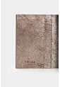 Porta Pasaporte De Cuero Folia Para Mujer Gem Porta Pasaporte De Cuero Folia Para Mujer Gem Plata VÉLEZ de Vélez