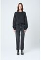 Jean Vega En Black Denim Para Mujer Detalle Cuero Jean Vega En Black Denim Para Mujer Detalle Cuero Negro 12 VÉLEZ de Vélez
