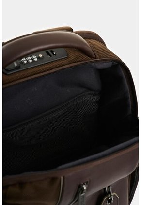 Morral Security De Lona Para Hombre Detalles En Cuero Morral Security De Lona Para Hombre Detalles En Cuero Cafe VÉLEZ