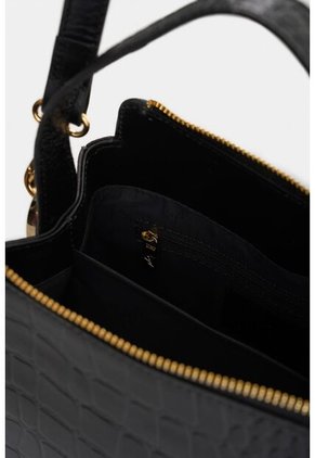 Manos Libres Libertad 2.0 De Cuero Para Mujer Grabado Manos Libres Libertad 2.0 De Cuero Para Mujer Grabado Negro VÉLEZ