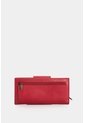 Billetera Porta Chequera De Cuero Para Mujer Jade Billetera Porta Chequera De Cuero Para Mujer Jade Rojo VÉLEZ de Vélez