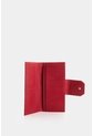 Billetera Porta Chequera De Cuero Para Mujer Jade Billetera Porta Chequera De Cuero Para Mujer Jade Rojo VÉLEZ de Vélez