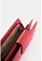 Billetera Porta Chequera De Cuero Para Mujer Jade Billetera Porta Chequera De Cuero Para Mujer Jade Rojo VÉLEZ de Vélez