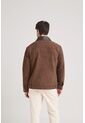 Chaqueta Aron En Gamuza Para Hombre Detalle Cuero Chaqueta Aron En Gamuza Para Hombre Detalle Cuero Cafe M VÉLEZ de Vélez