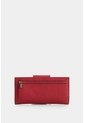 Billetera Porta Chequera De Cuero Para Mujer Jade Billetera Porta Chequera De Cuero Para Mujer Jade Rojo VÉLEZ de Vélez