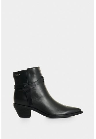 Botnes En Cuero Para Mujer Xinca Botnes En Cuero Para Mujer Xinca Negro 36 VÉLEZ Vélez