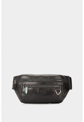 Riñonera Tivoli De Cuero Para Hombre Reata En Nylon Negro Riñonera Tivoli De Cuero Para Hombre Reata En Nylon Negro VÉLEZ