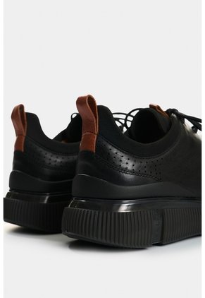Zapatos De Cordón De Cuero Para Hombre Aria Zapatos De Cordón De Cuero Para Hombre Aria Negro 45 VÉLEZ