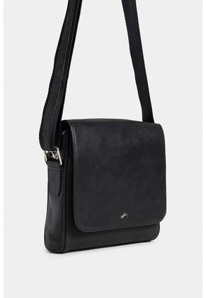 Manos Libres Remin 2 De Cuero Para Hombre Grabado Manos Libres Remin 2 De Cuero Para Hombre Grabado Negro VÉLEZ