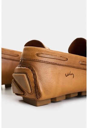 Mocasines Oporto De Cuero Para Hombre Efecto Tamponado Mocasines Oporto De Cuero Para Hombre Efecto Tamponado Miel 39 VÉLEZ