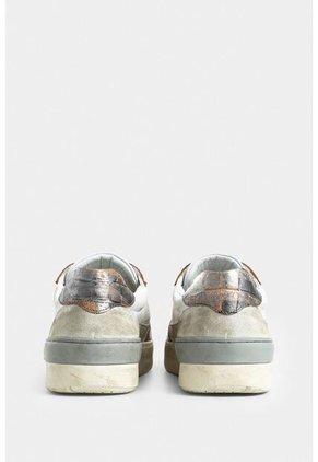 Tenis Caja Umbra De Cuero Para Mujer Detalle Folia Tenis Caja Umbra De Cuero Para Mujer Detalle Folia Blanco 40 VÉLEZ