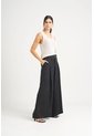 Pantalón Palazzo Caltha Para Mujer Fit Holgado Pantalón Palazzo Caltha Para Mujer Fit Holgado Negro 10 VÉLEZ de Vélez