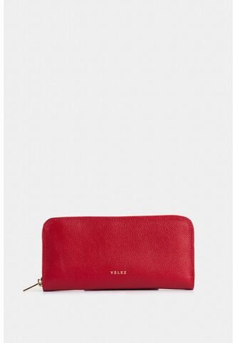 Porta Chequera De Cuero Para Mujer Vesubio Porta Chequera De Cuero Para Mujer Vesubio Rojo VÉLEZ Vélez