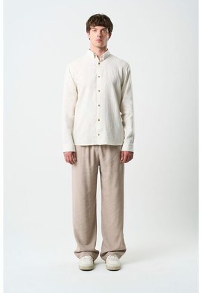 Camisa Manga Larga Semi Fitted Para Hombre Roma Camisa Manga Larga Semi Fitted Para Hombre Roma Arena M VÉLEZ