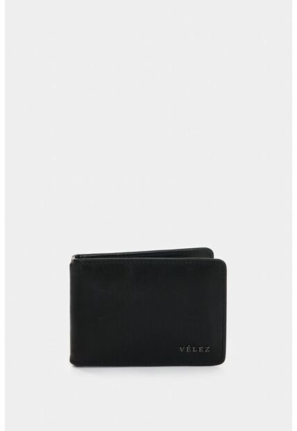 Porta Billetes De Cuero Para Hombre Ocean Porta Billetes De Cuero Para Hombre Ocean Negro VÉLEZ