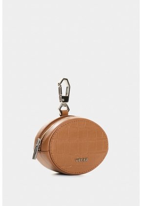 Monedero De Cuero Grabado Para Mujer Aria Monedero De Cuero Grabado Para Mujer Aria Miel VÉLEZ