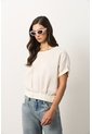 Camisa Manga Corta Para Mujer Sereno Camisa Manga Corta Para Mujer Sereno Crema L VÉLEZ de Vélez