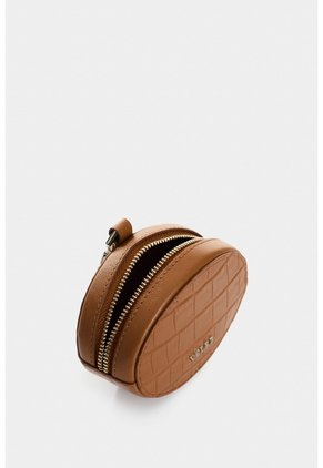 Monedero De Cuero Grabado Para Mujer Aria Monedero De Cuero Grabado Para Mujer Aria Miel VÉLEZ