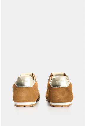 Sneaker De Cuero Carnaza Para Mujer Savanna Stitch Sneaker De Cuero Carnaza Para Mujer Savanna Stitch Miel 38 VÉLEZ
