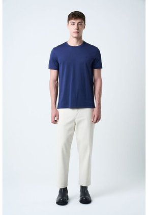 Camiseta Micropima Arizona Para Hombre Semi Ajustada Camiseta Micropima Arizona Para Hombre Semi Ajustada Azul Oscuro L VÉLEZ