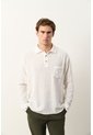 Camisa Semi-fitted Manga Larga Para Hombre Memoria Camisa Semi-fitted Manga Larga Para Hombre Memoria Crema L VÉLEZ de Vélez