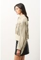 Chaqueta Trucker De Gamuza Con Flecos Para Mujer Dakota Chaqueta Trucker De Gamuza Con Flecos Para Mujer Dakota Arena L VÉLEZ de Vélez