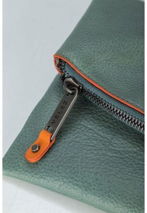 Cosmetiquera Borneo De Cuero Para Mujer Cosmetiquera Borneo De Cuero Para Mujer Agua Marina Vélez