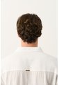 Camisa Semi-fitted Manga Larga Para Hombre Memoria Camisa Semi-fitted Manga Larga Para Hombre Memoria Crema L VÉLEZ de Vélez
