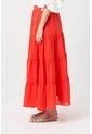 Falda Maxi En Tejido Plano Para Mujer Hazel Falda Maxi En Tejido Plano Para Mujer Hazel Rojo 14 VÉLEZ de Vélez
